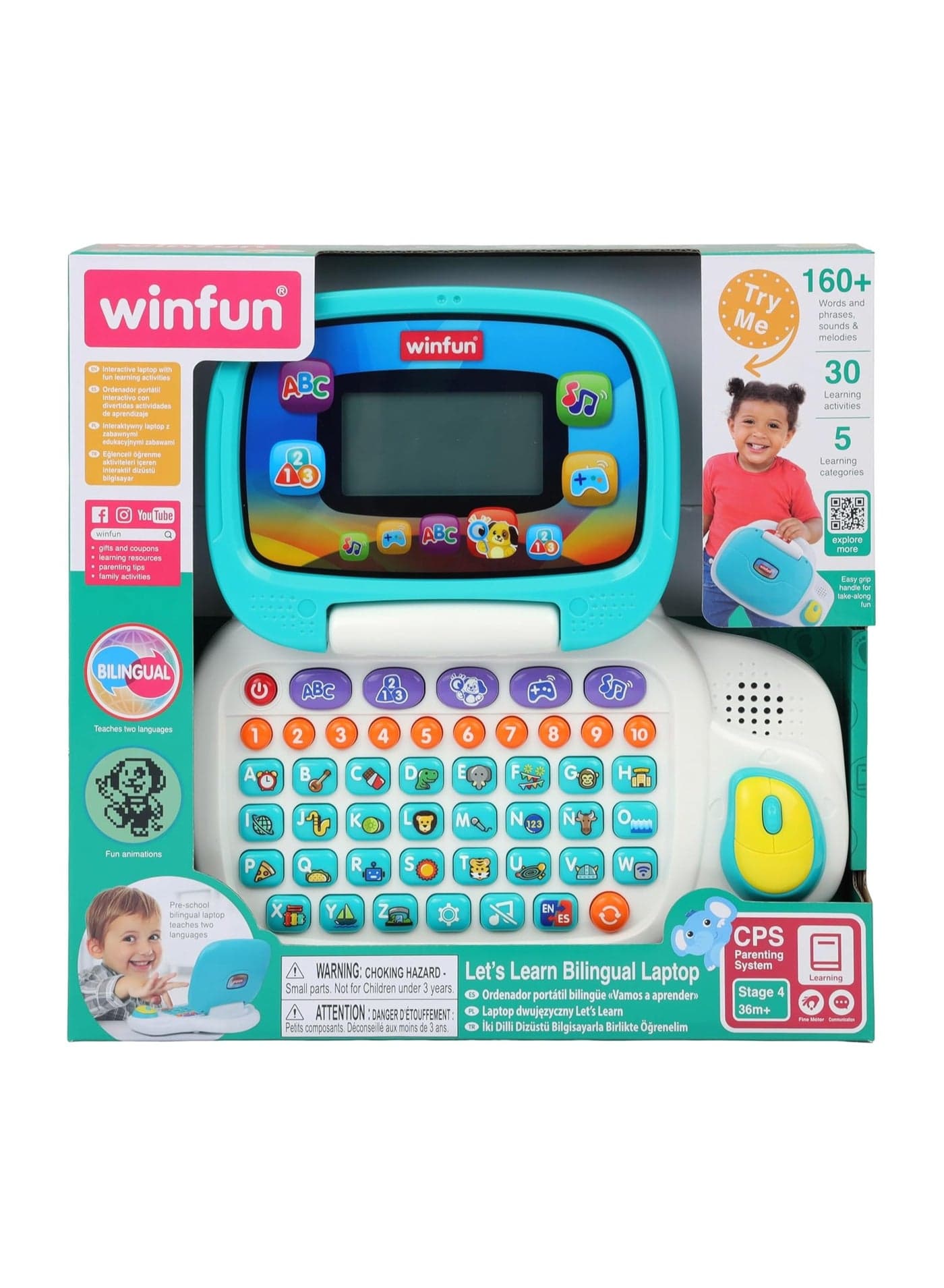 Winfun Winfun Let's Learn Bilingual Laptop