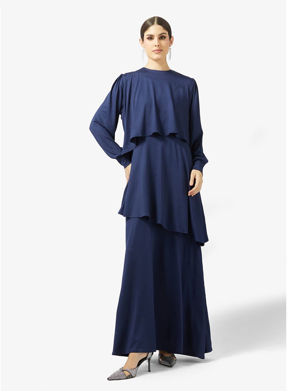 Layered Abaya