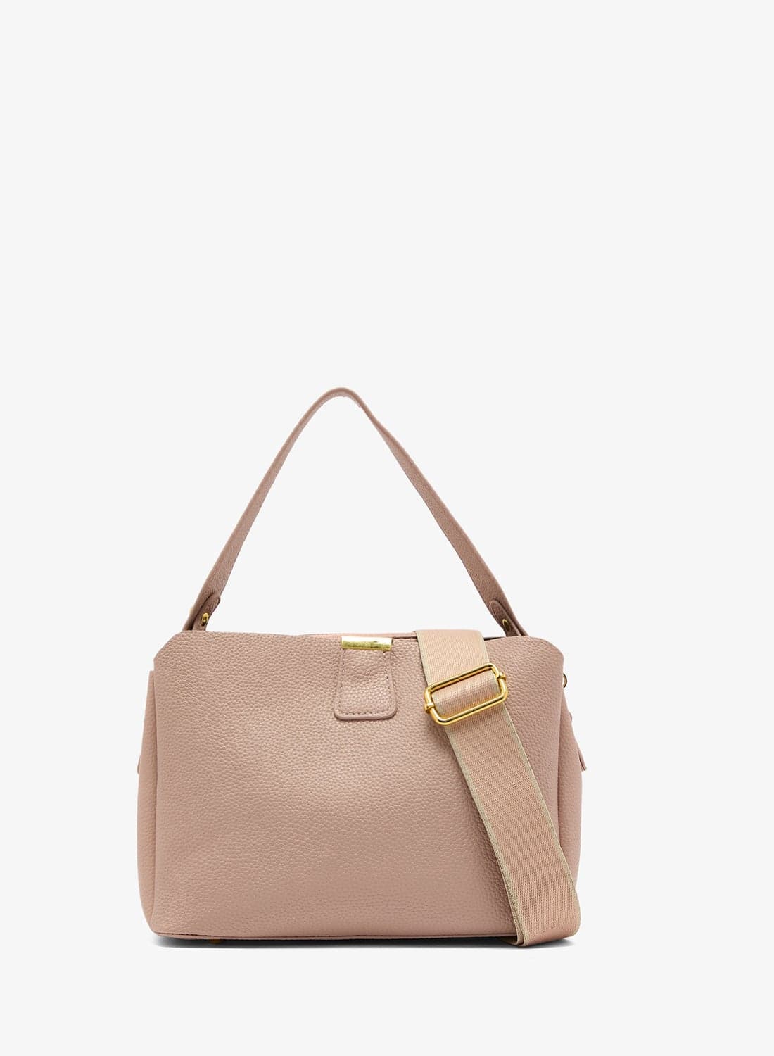 classic crossbody with top handle and strap
