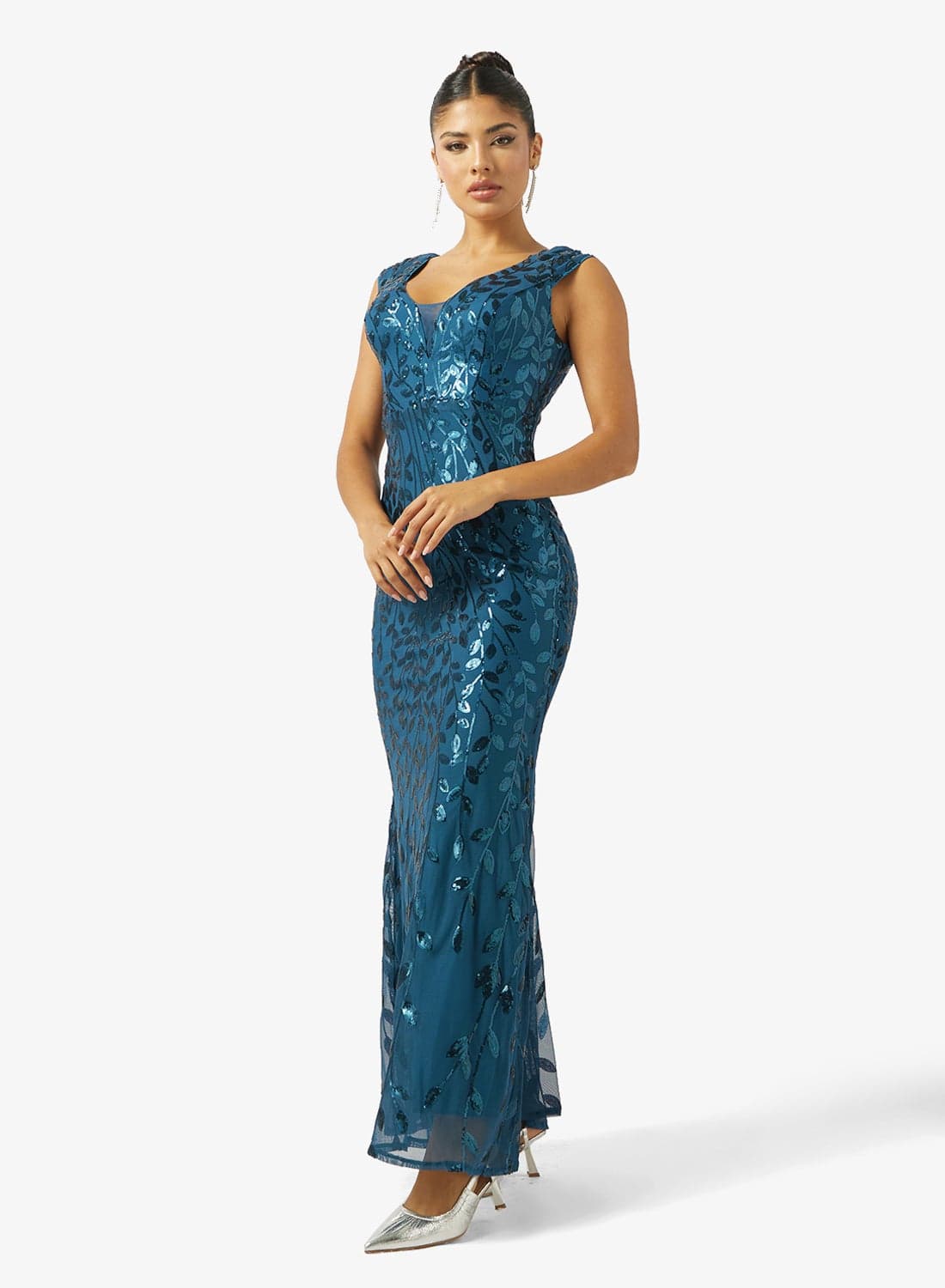 Embellished Evening Dress