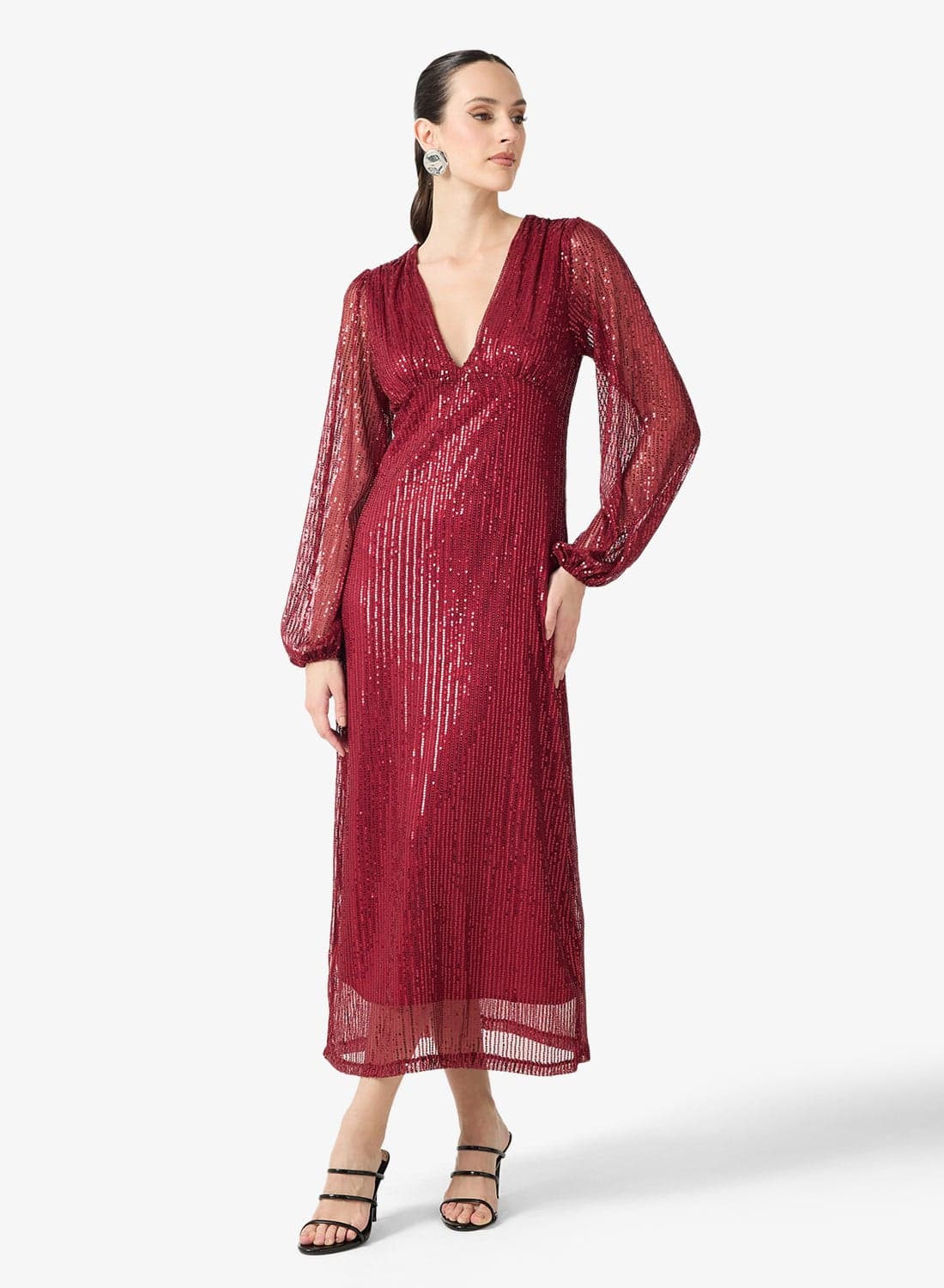 Shimmer Shift Dress