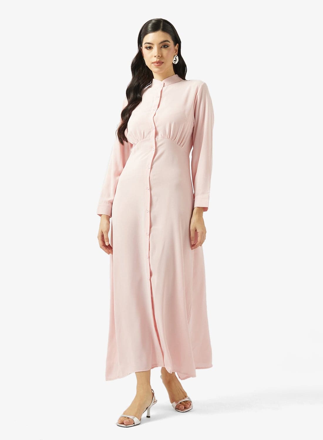 Button Down Shift Dress
