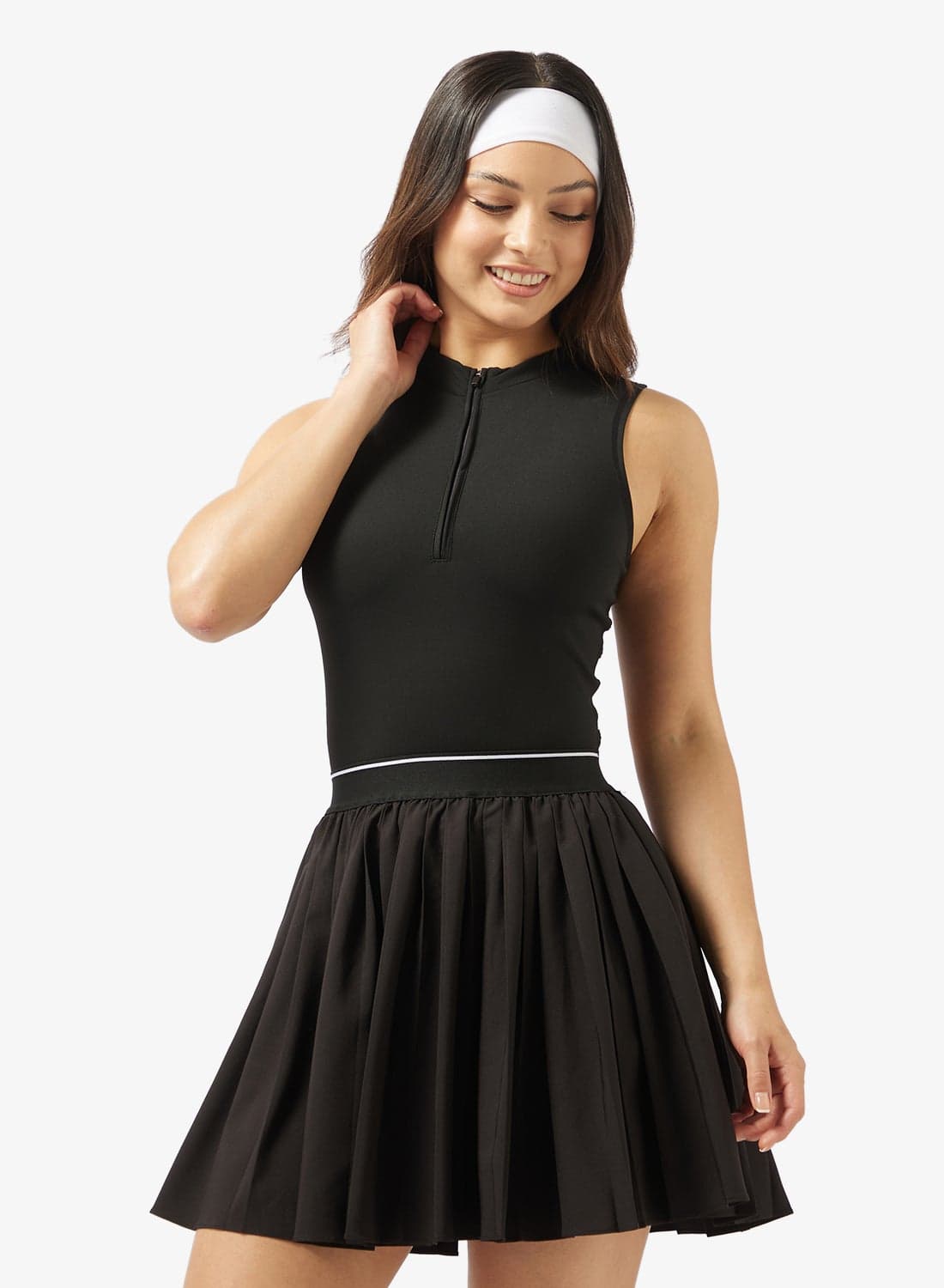 Pleated Tennis & Padel Skirt With Under Shorts