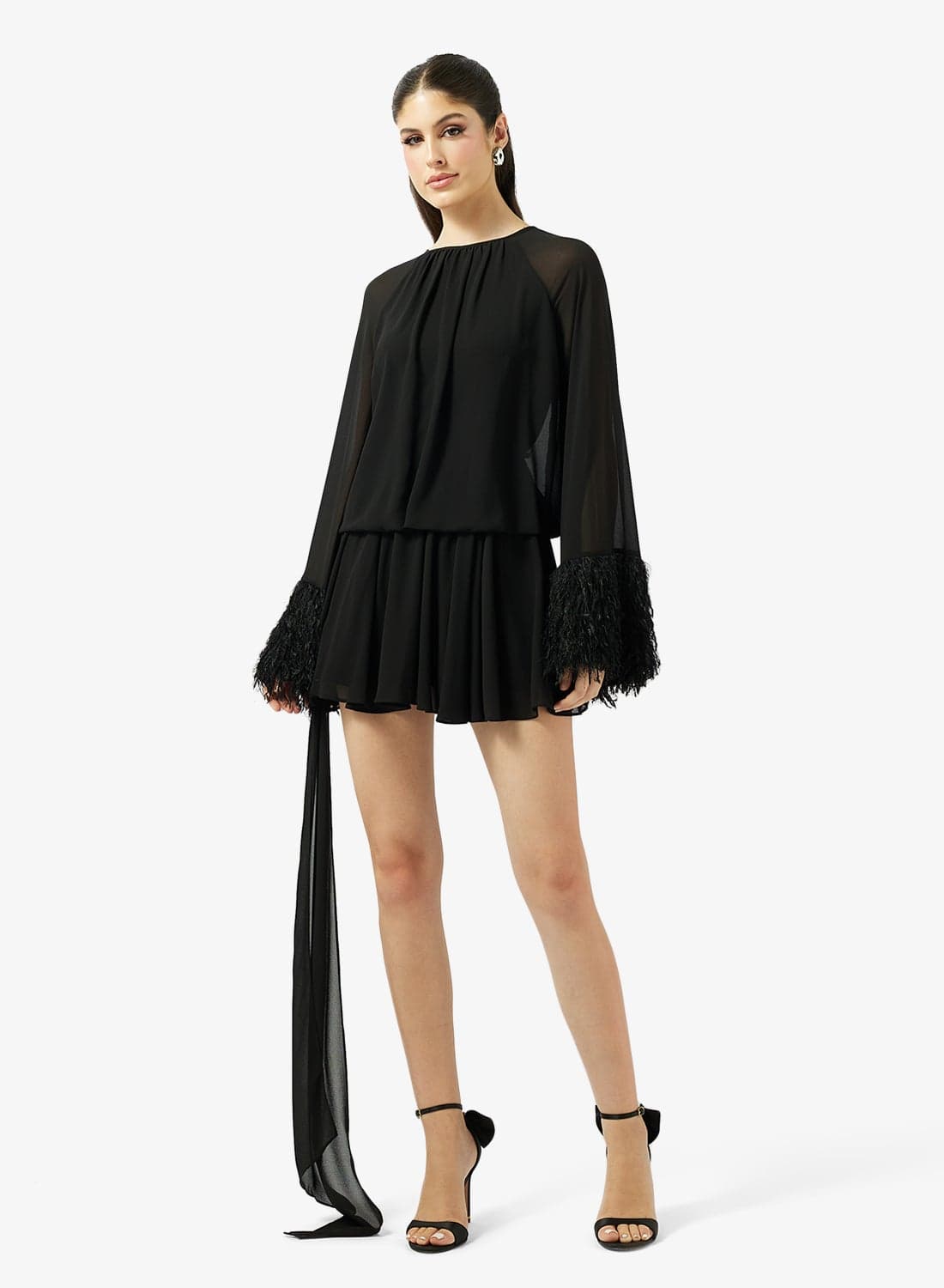 Elegant Feminine Fit Short Dress