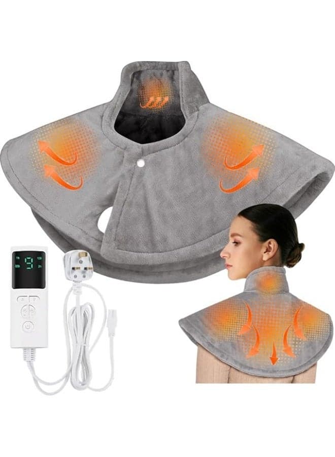 Cosy Neck And Shoulder Heat Pad, Comfortable and Warm,Ease Tension And Relax Muscles,Elect ic Hot Compress helps relieve Cramps & Muscle Stiffness for Neck, Shoulder, Abdomen, Knee & Leg