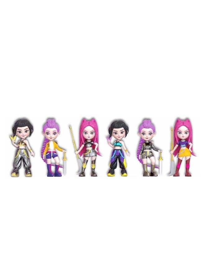 4 Inch Mystery Doll Toy – Single Assorted Surprise Action Figure with Stylish Outfit and Accessories for Kids Collecting and Fun Unboxing Play