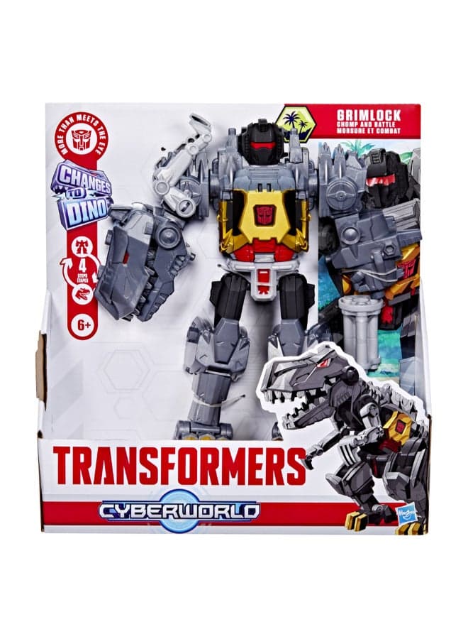 Tra Cyberworld Chomp & Battle Grimlock