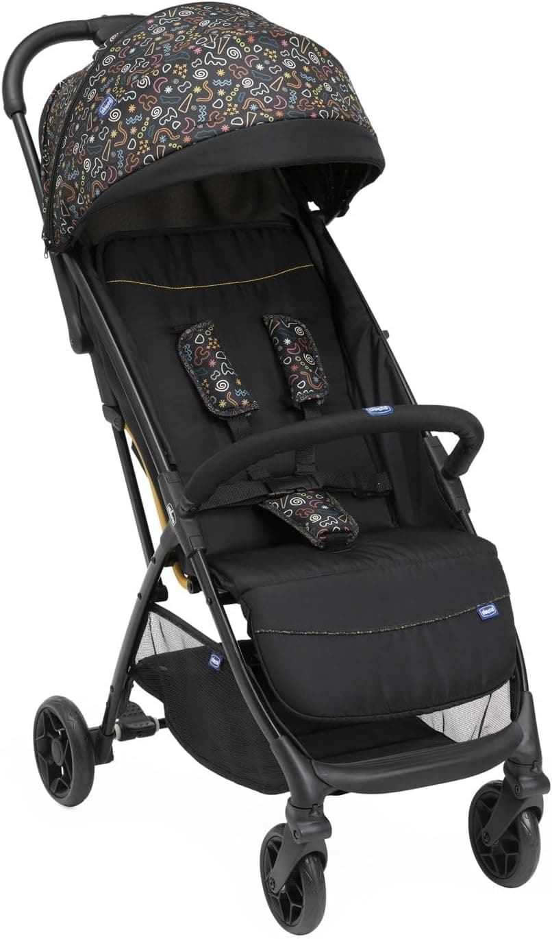 Chicco Glee Stroller 0m-4y, Playful Black