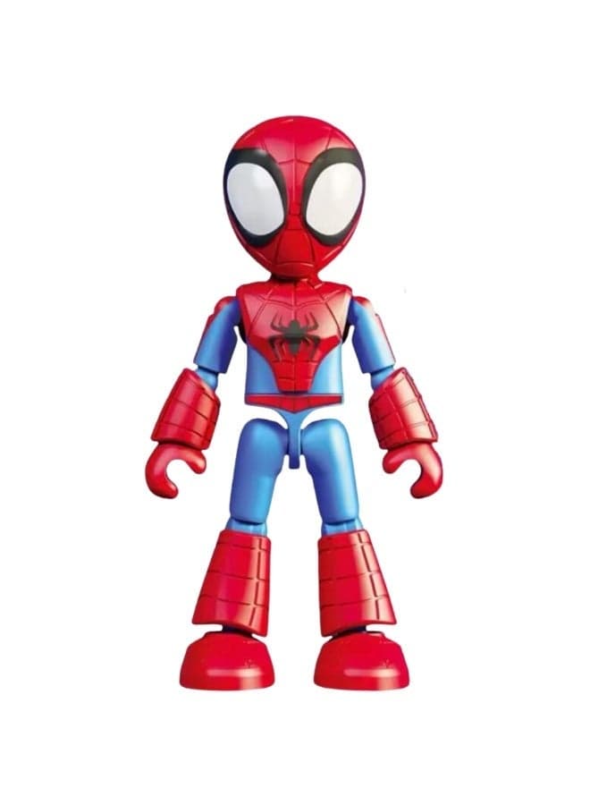 Spider-Man Amazing Friends Building Kit | Peter Parker Collectible Action Figure Block Toy | STEM Construction Set for Kids 3+ | Licensed Marvel Model for Creative Play & Display