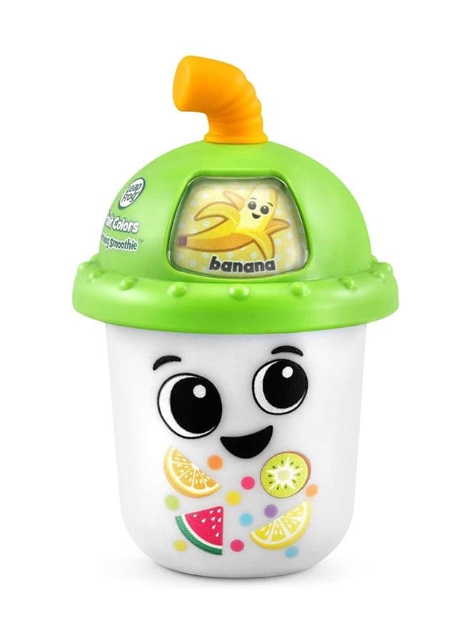 Fruit Colours Learning Smoothie, Interactive Baby Toy With Lights, Music, Colours And Fruit, Baby Gift With Teether For ages 6, 9, 12+ months, English Version 80-617403 - ASSORTED COLOR