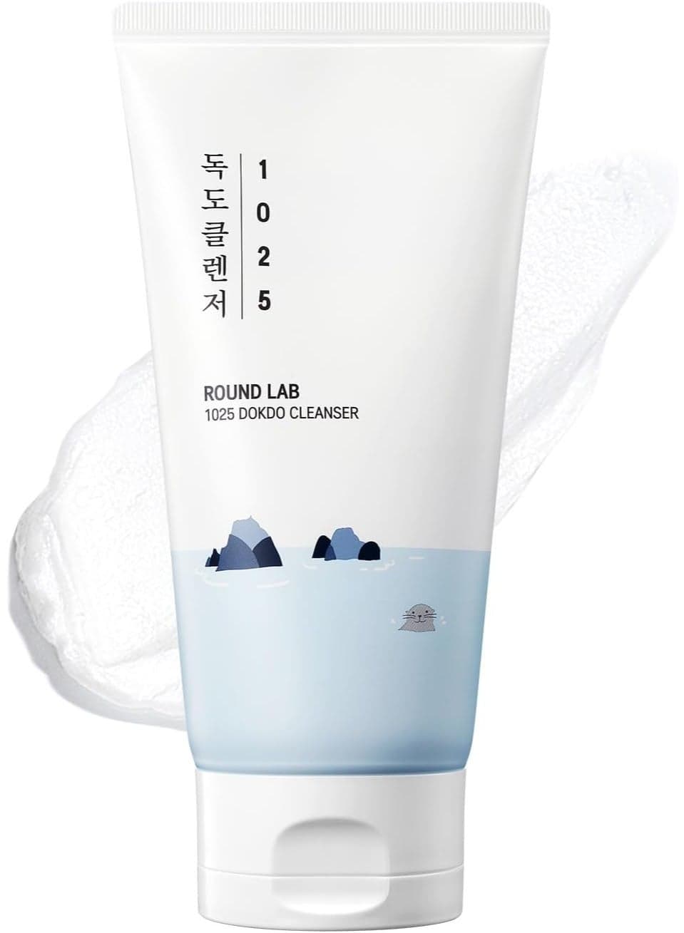 1025 Dokdo Cleanser |Low-pH Gentle Face Wash for Sensitive Skin | Hydrating Foam with Deep Sea Water - 150ml