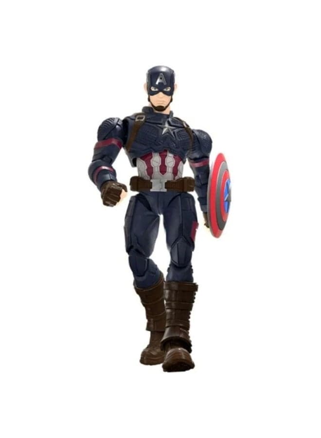 Marvel Avengers Captain America Building Figure – 94 PCS Champion Class Model Kit | Infinity Saga Collectible Action Toy | Gift for Kids & Superhero Gift for Boys UAE