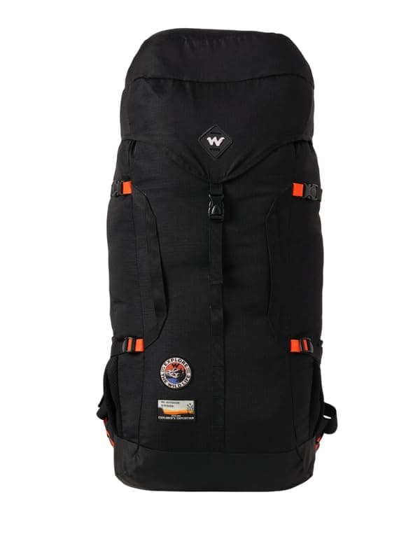Expedition RSK 45 Polyester Rucksack – 45L Unisex Backpack for Travel, Trekking, Work & Everyday Use (Black)