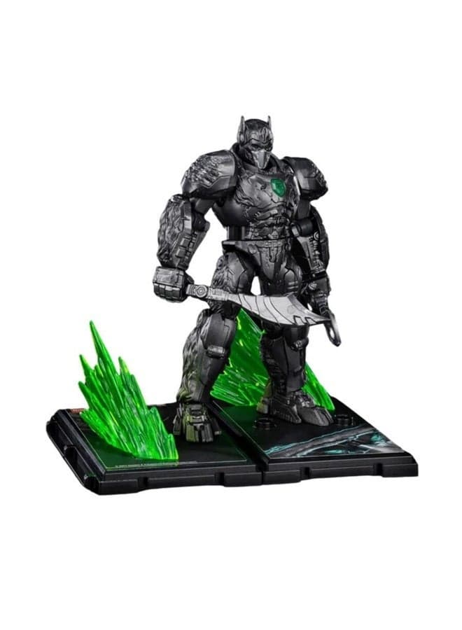 Transformers Classic Class Optimus Primal Robot Action Figure | STEM Construction Building Kit for Kids & Adults | Collectible Model Toy with Glowing Chest & Eyes | Posable Beast Wars Transformer Gift