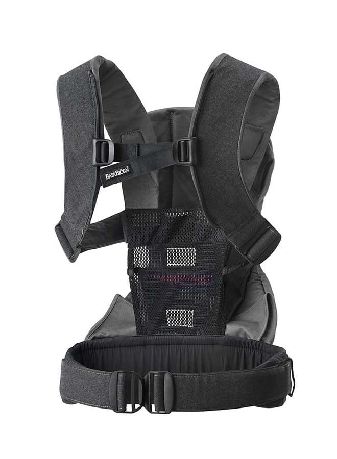 Baby Carrier One, Woven, Denim grey/Dark grey