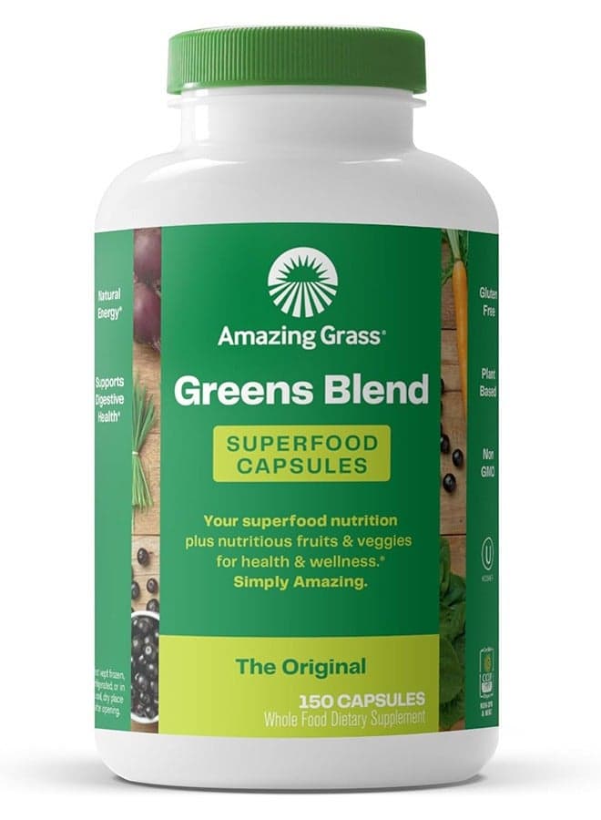 Amazing Grass Green Superfood Original Capsules