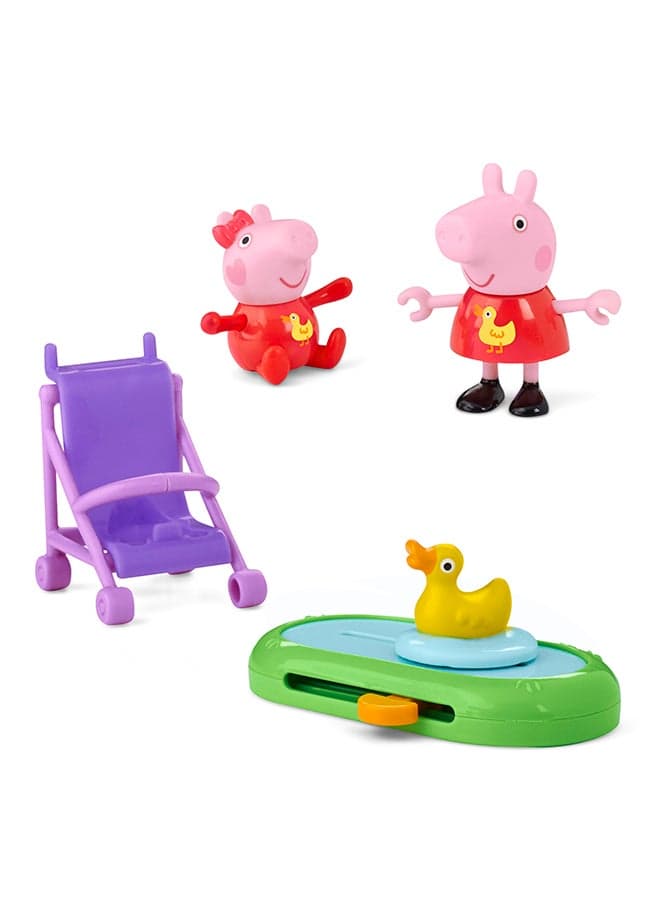 PEP PEPPA AND EVIES PARK FUN