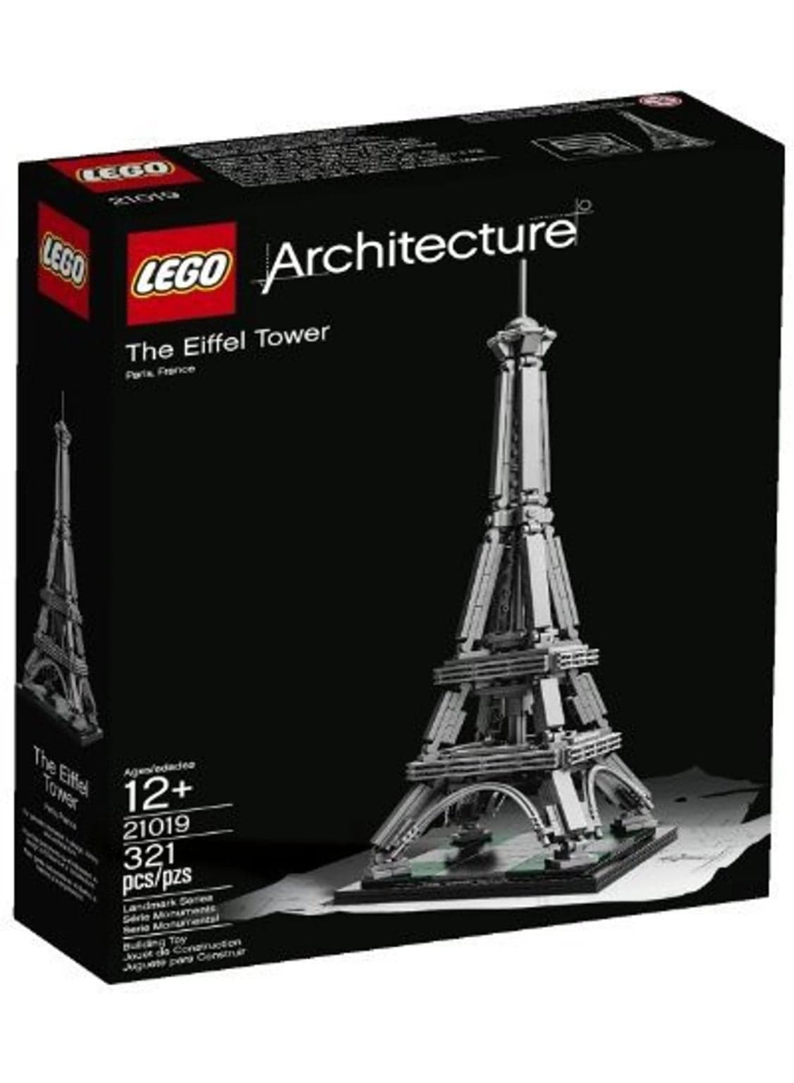 Architecture 21019 The Eiffel Tower Building Set for Kids | Creative Construction Toy