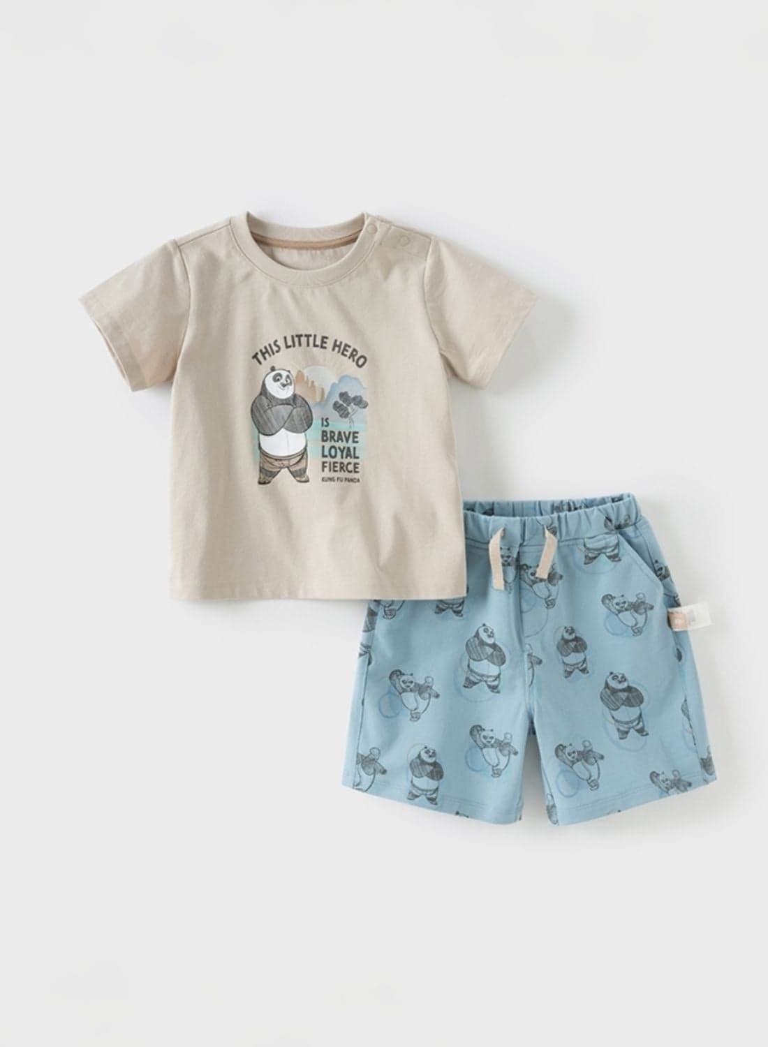 Kung Fu Panda Short Set