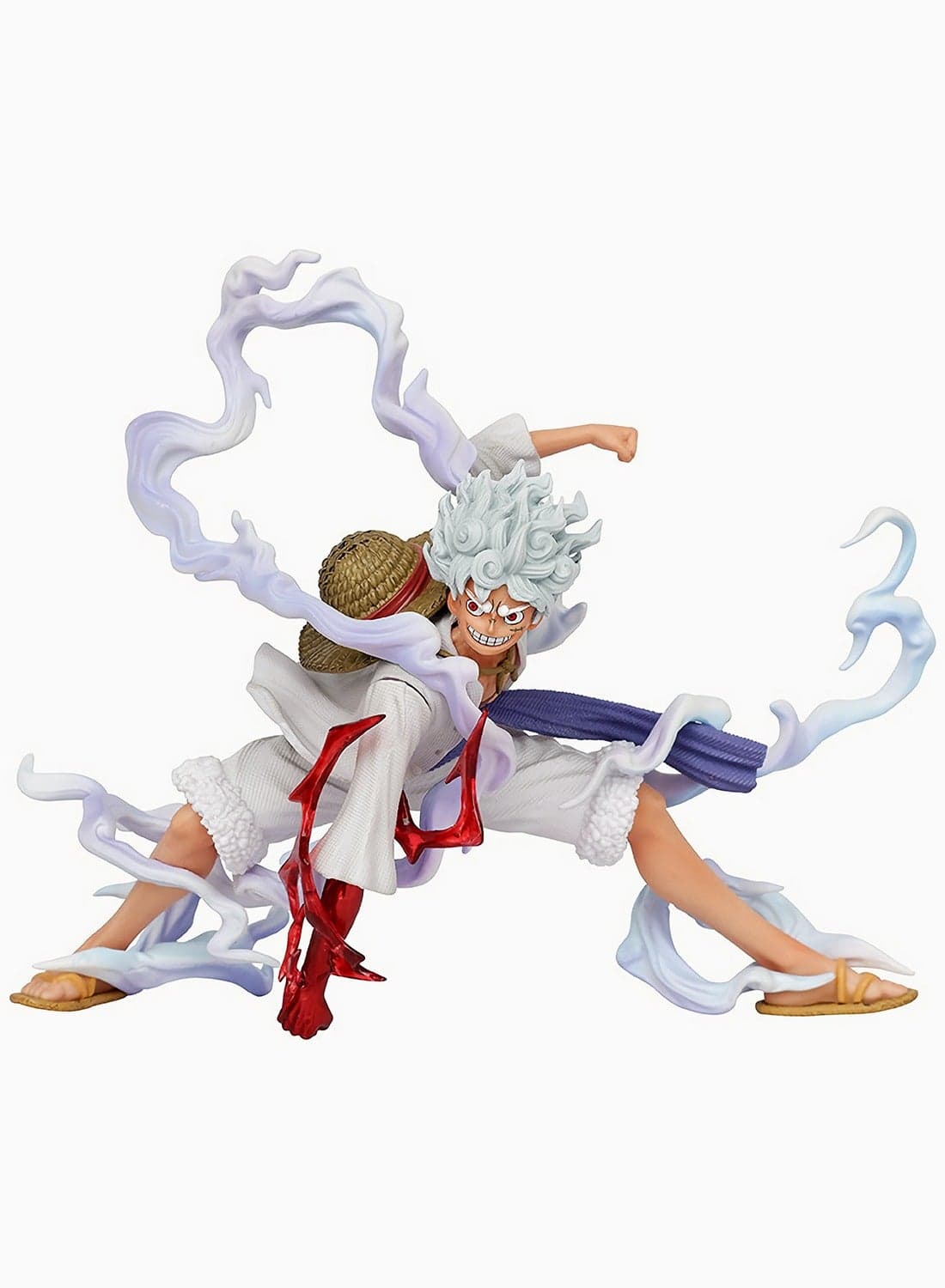 One Piece: Luffy Gear 4 Figure - Action Fighting Pose Collector's Edition