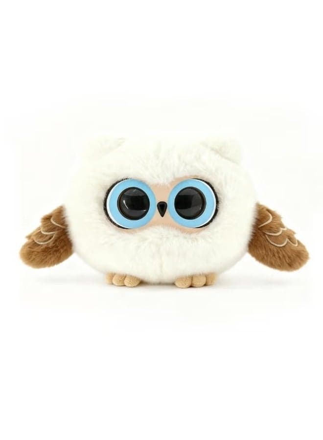Owl AI Plush Toy – Soft PP Cotton Filled Interactive Smart Educational Toy for Kids, Huggable & Safe