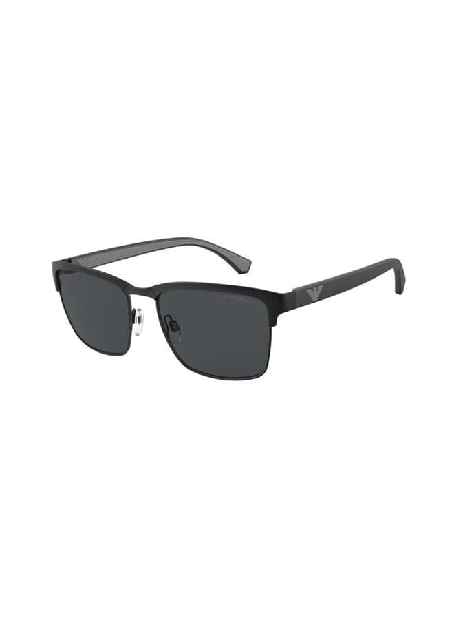 Men Wayfarer Frame Sunglasses EM-2087-301487-56