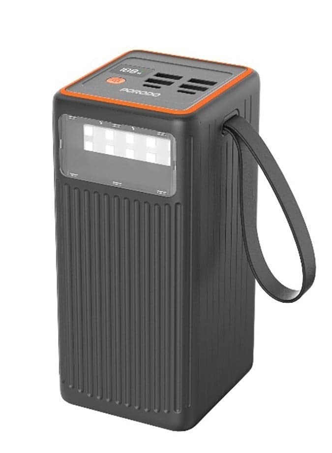 Power Bank 60000mAh 65W PD with LED Flashlight, Multi-Port Travel Charger for Laptop, iPhone Air, iPhone 17 Pro Max/17/16/15/14/13/12, Samsung Galaxy S25/S24/S23/S22 Ultra, Pixel 9/8/7, iPad Pro/Air, Xiaomi, OnePlus, Oppo, Huawei, Android Devices, High-Capacity Battery for Outdoor & Camping - Black