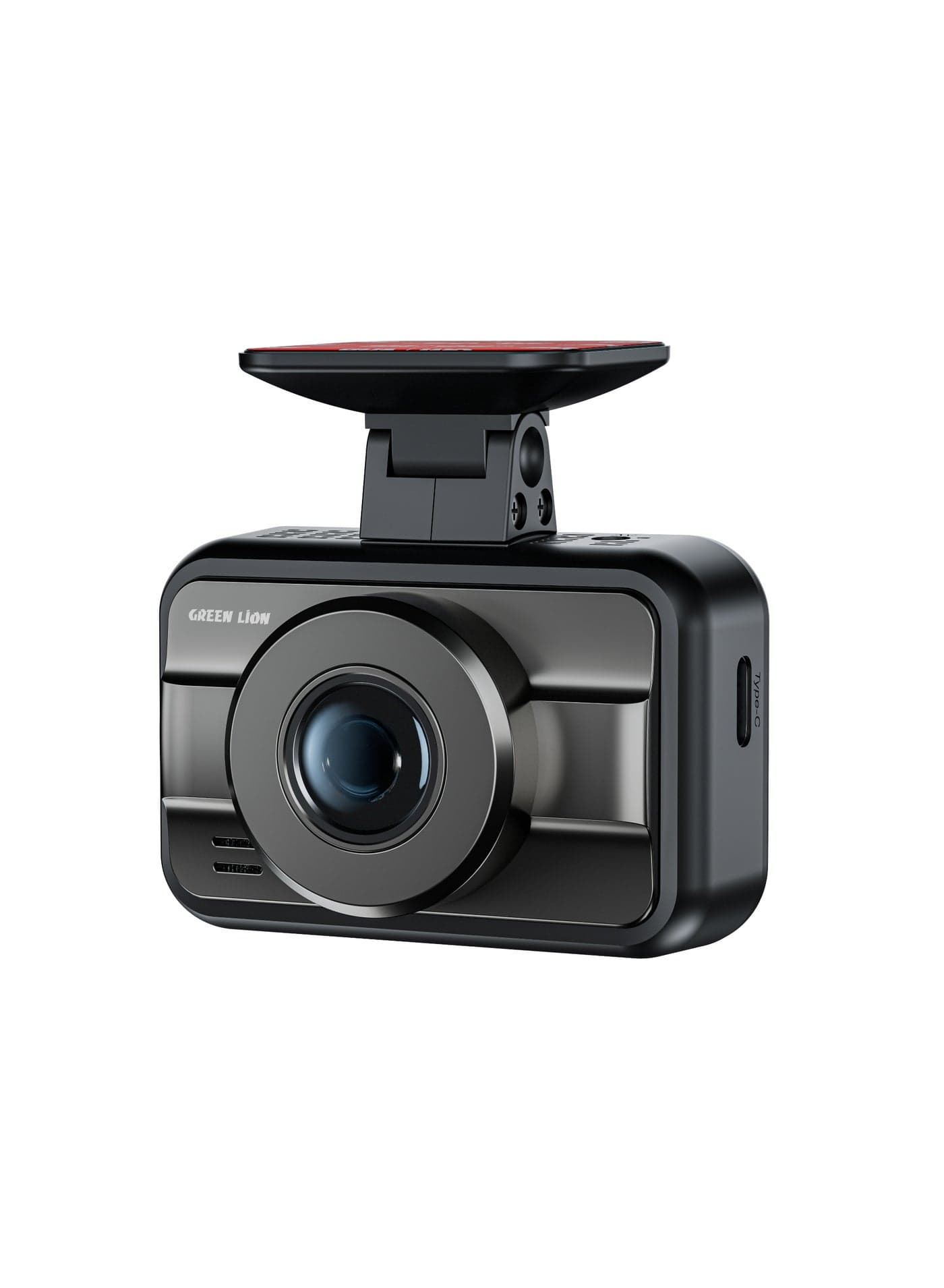 GC-700 Dash Cam with Super Night Vision, GPS, G-Sensor, Wi-Fi Control, 2.0" IPS HD Display, 145° Wide-Angle Lens, Rear Camera, 24/7 Parking Monitoring - Black