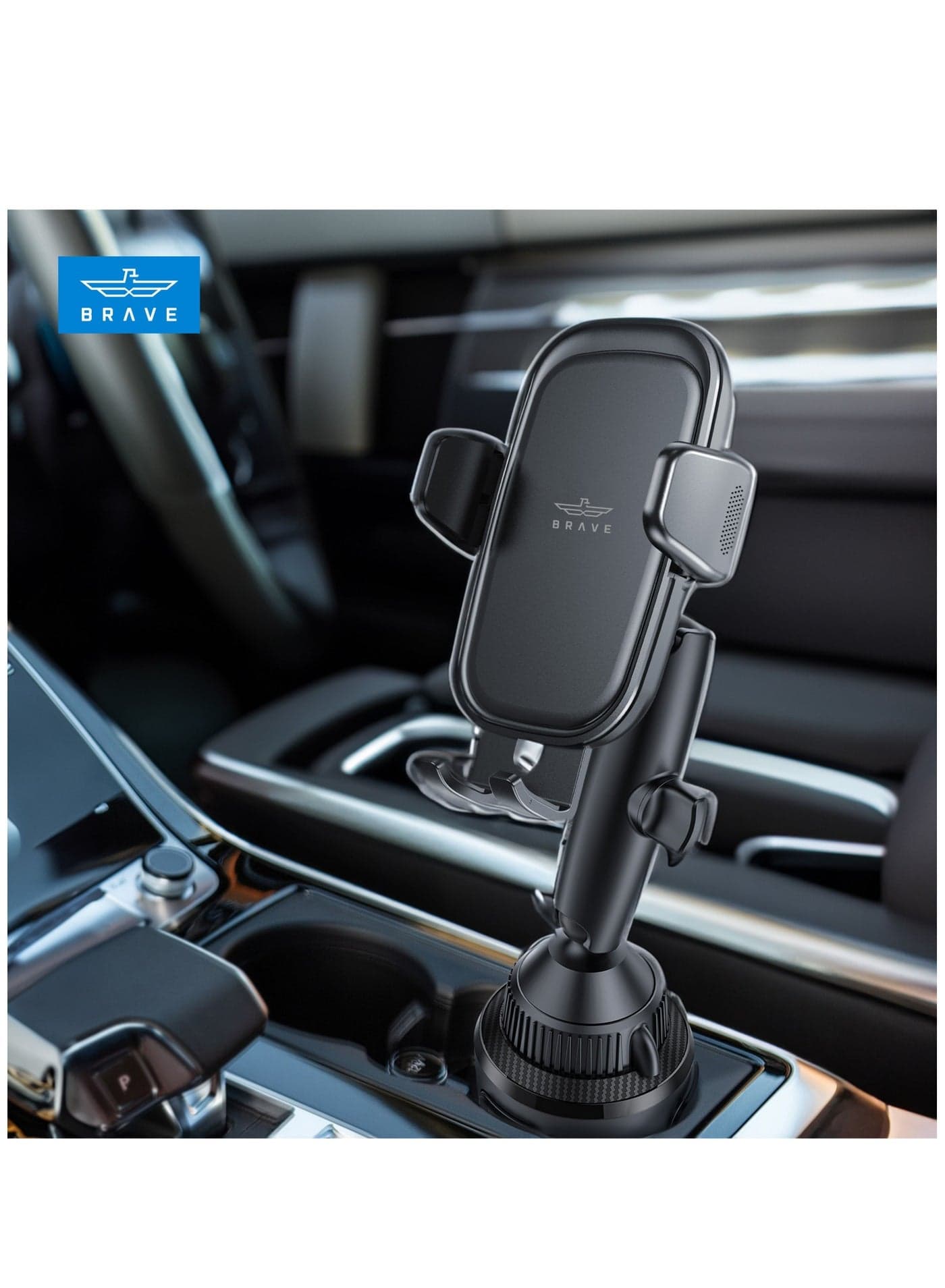 Car Phone Holder Cup Holder with Adjustable Long Neck – Universal 360° Rotating Mount for SUVs, Trucks, Vans, Golf Carts – Slip-Resistant, Hands-Free, Compatible with Thick Cases, iPhone Air, iPhone 17 / 17 Pro / 17 Pro Max, 16 / 15 / 14 / 13, Samsung Galaxy S25 / S25 Ultra / S24 / S23 / S22 Ultra, Google Pixel & 4–7 Inch Smartphones