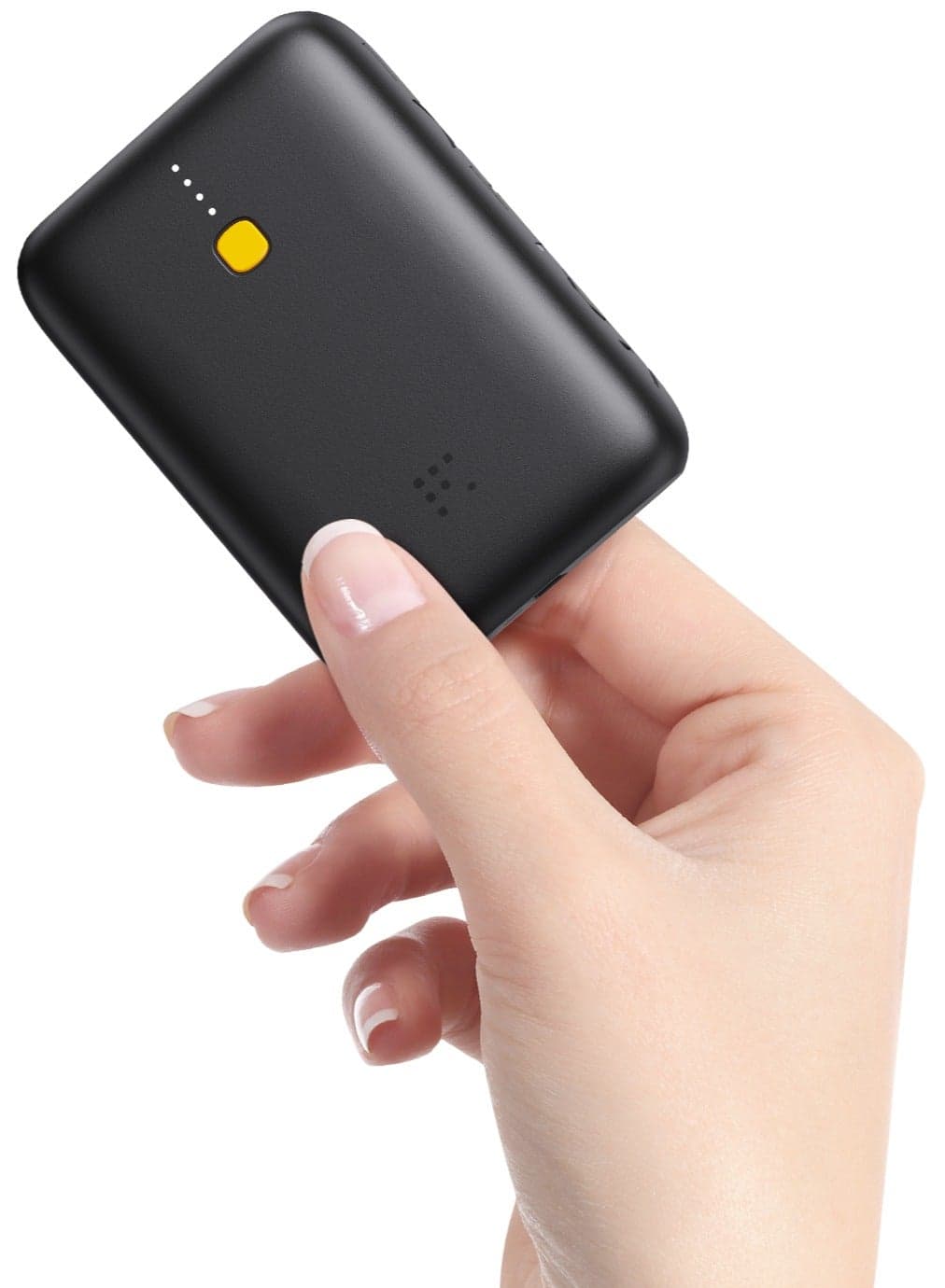 10000mAh USB-C Power Bank 22.5W PD Fast Charging Portable Charger, Compact Small Lightweight External Battery Pack, Dual Ports (Type-C & USB-A), QC3.0 Quick Charge, Dual Device Charging Power Bank for Travel & Daily Use – Compatible with iPhone 17 / 17 Pro / 17 Pro Max / iPhone Air / 16 / 15 / 14 / 13 / 12 Series, Samsung Galaxy S25 / S24 / S23 / S22, iPad Pro / iPad Air / iPad Mini, Xiaomi, OnePlus, Huawei & More – Black