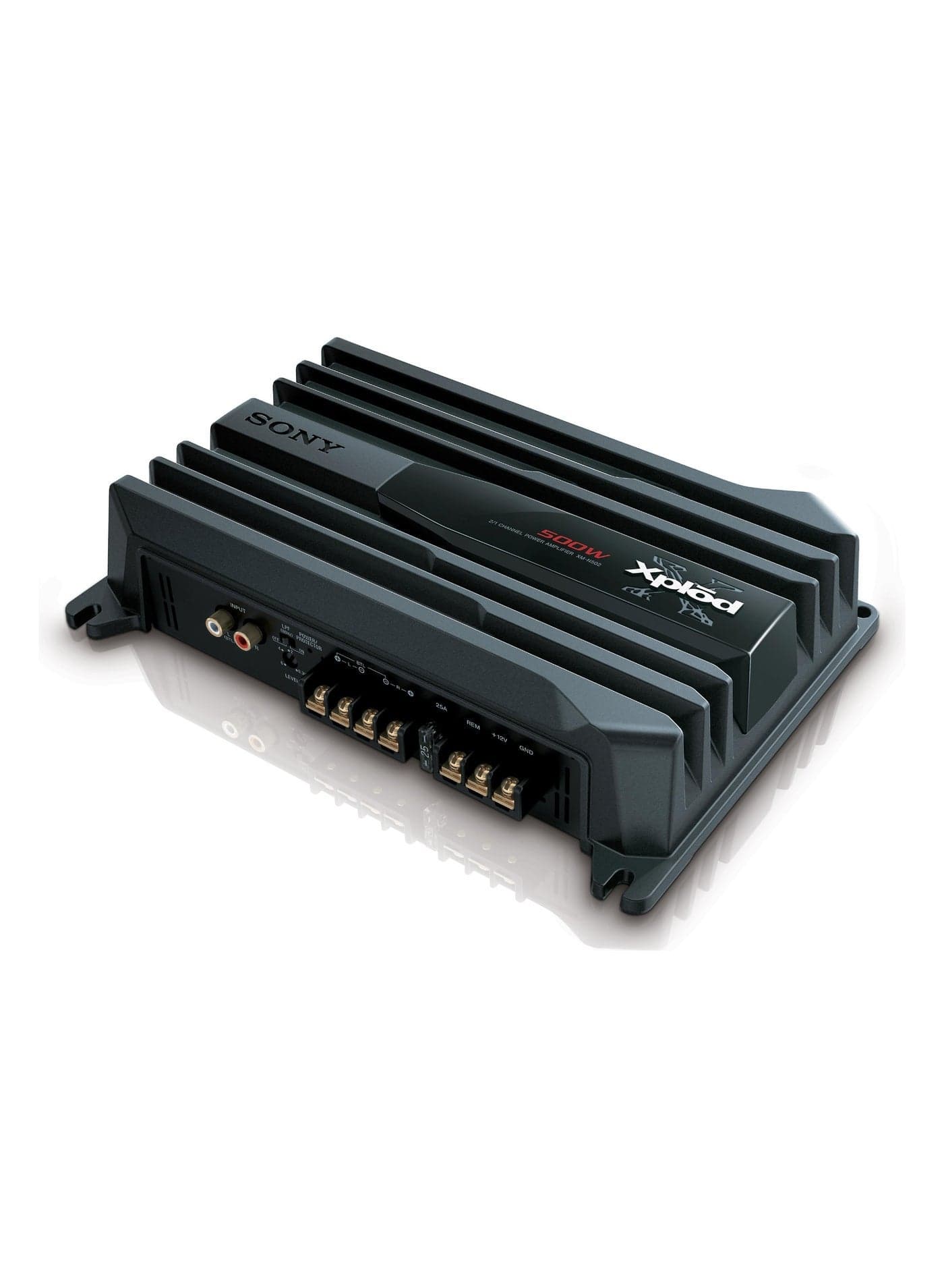 Sony XM-N502 – 2-Channel Car Stereo Audio Amplifier – 65W RMS x2, 500W Peak Power