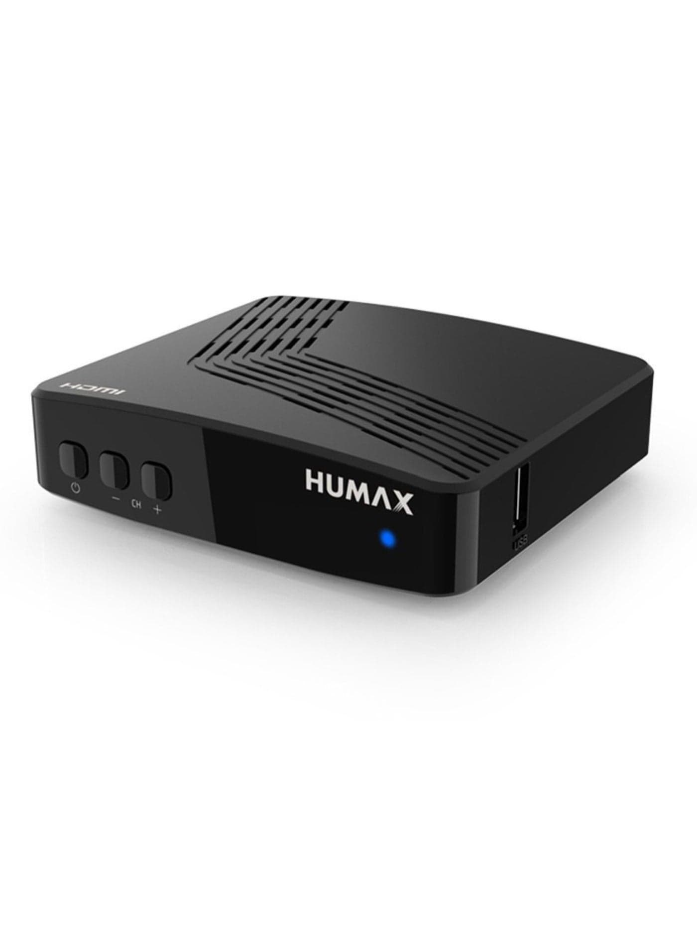 4K Ultra HD Digital Satellite Receiver with Auto Antenna Search – Humax F1 Mini Plus, Compact Design, High-Definition Picture, Easy Setup for TV and Satellite Channels