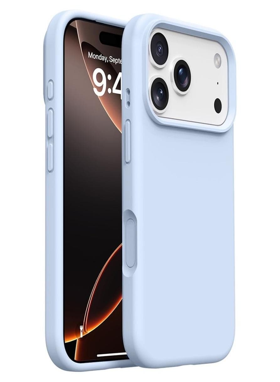 iPhone 17 Pro Case Soft Silicone Cover with Microfiber Lining Full-Body Protective Case For iPhone 17 Pro