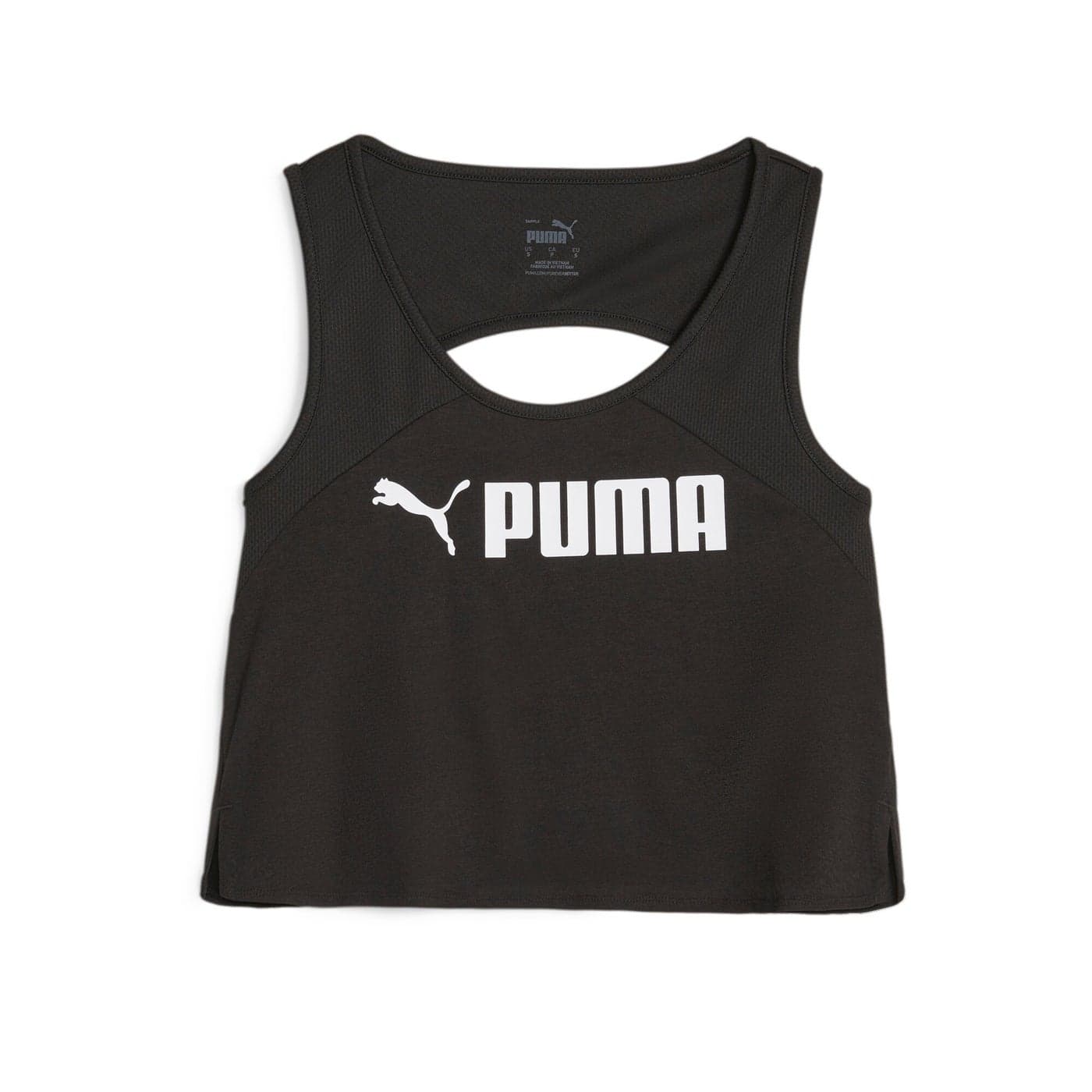 Fit Training Skimmer Womens Black Tank Top