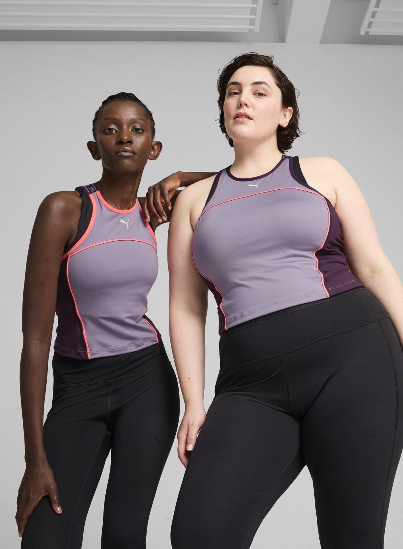 FIT Womens Purple Fitted Tank
