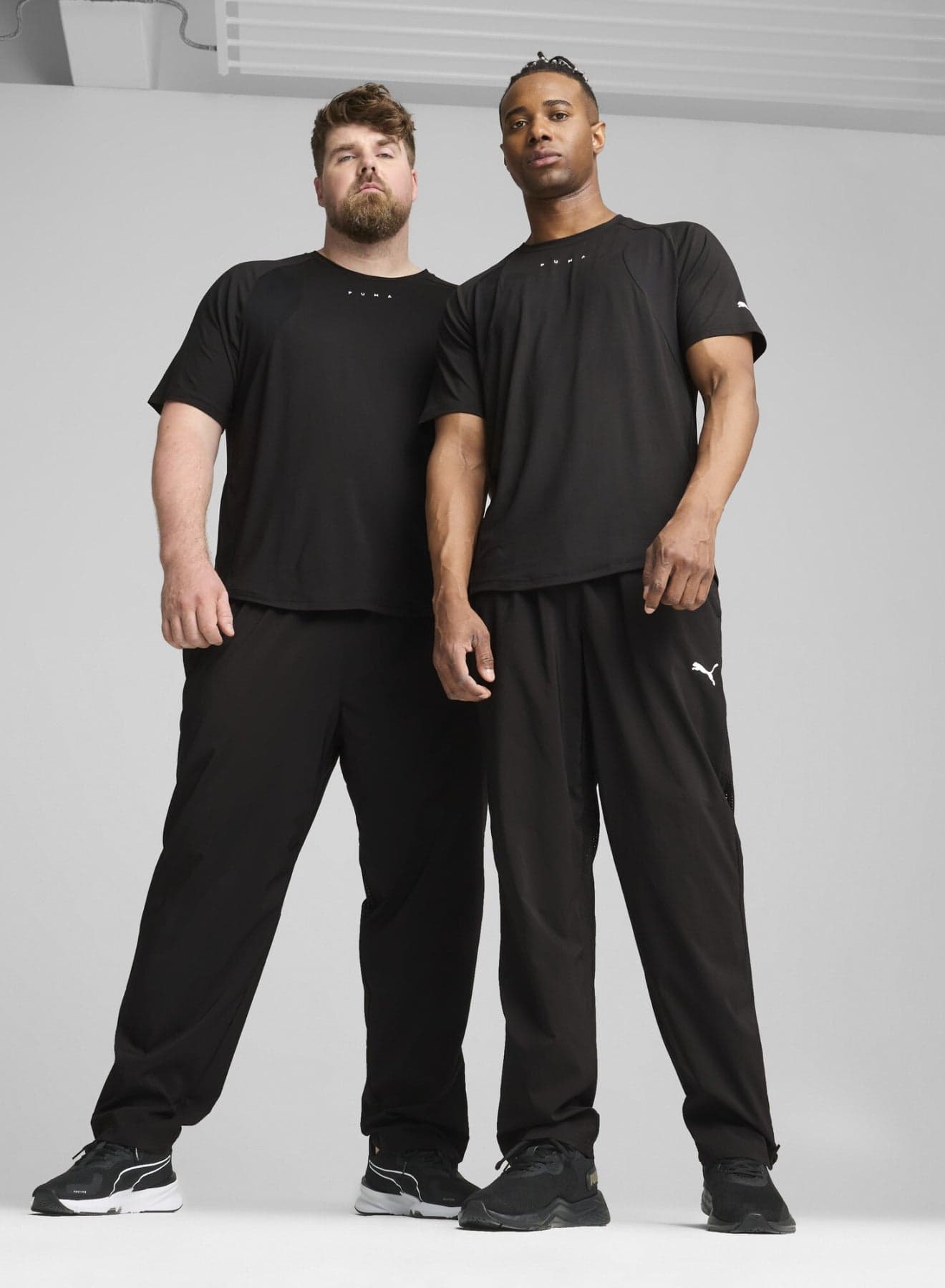 Woven Mens Black Tapered Pants