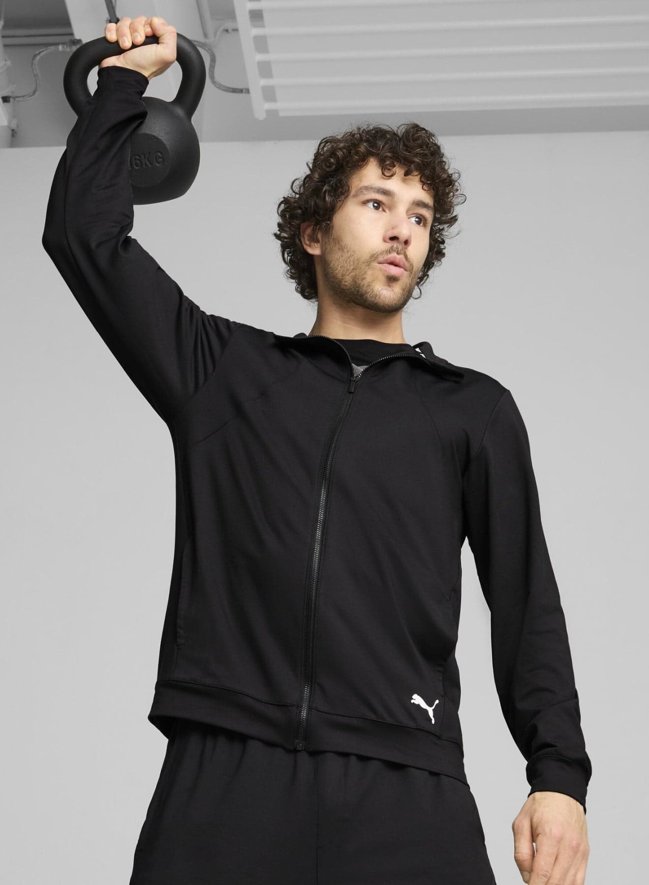 CLOUDSPUN Full-Zip Mens Black Jacket
