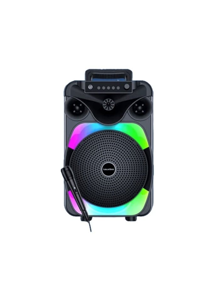 BLUESEED Wireless Karaoke Speaker with Mic BS119- Black