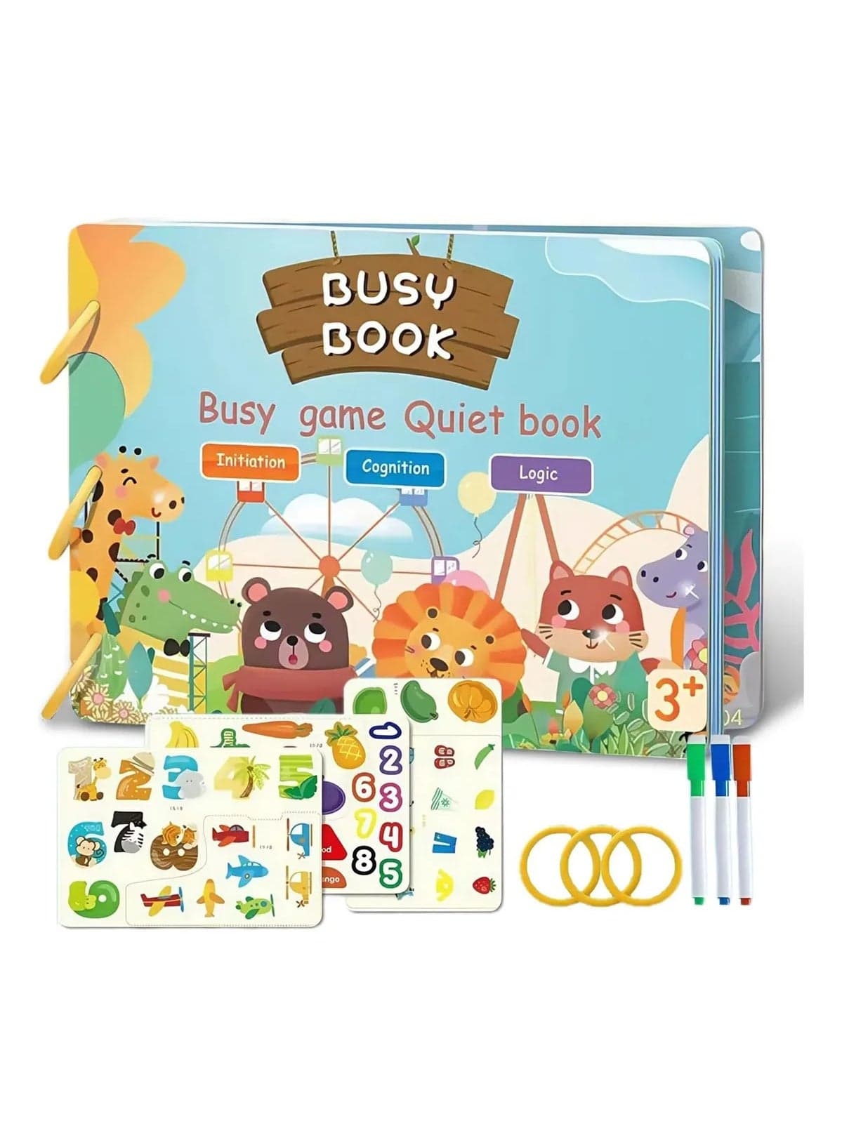 Quiet Tear-Apart Busy Book for Kids – Hands-On Fine Motor Activities, Focus & Early Learning Practice for Creative, Screen-Free Play – Tear-Apart Activity Book