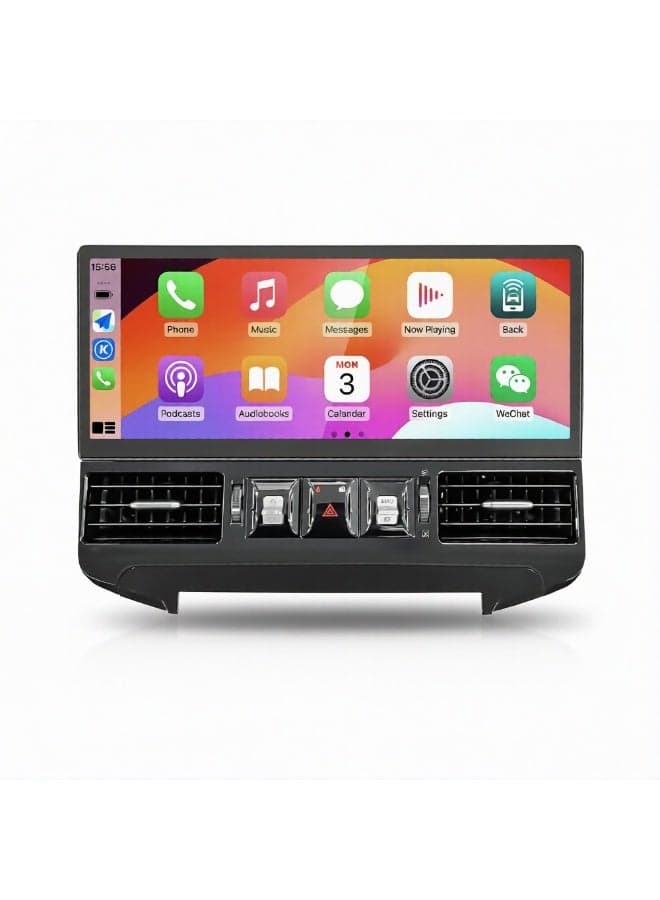 17 Inch Android Car Stereo for Toyota Land Cruiser LC200 2008–2020 GXR VXR | 6GB RAM 128GB ROM | Wireless Apple CarPlay & Android Auto | Touchscreen Navigation Head Unit with Climate Control Support