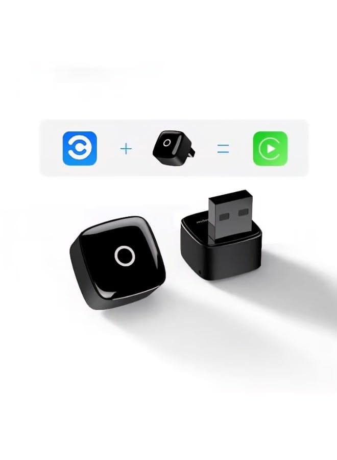 Baidu CarLife to Wireless CarPlay Adapter, Plug & Play Conversion Box, Retains Original Controls, Fast Startup, Compatible with Chinese Cars, Honda, Hyundai Elantra, Nissan Qashqai, Kia Seltos More