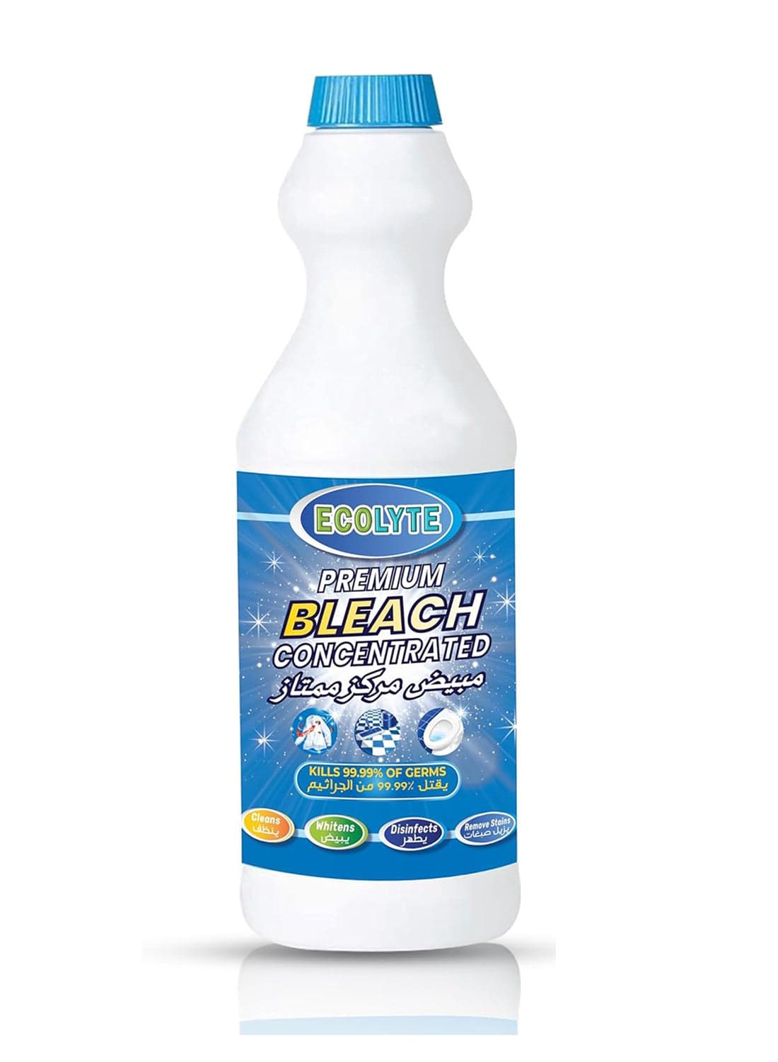 ECOLYTE+ Premium Concentrated Bleach - 1 Liter
