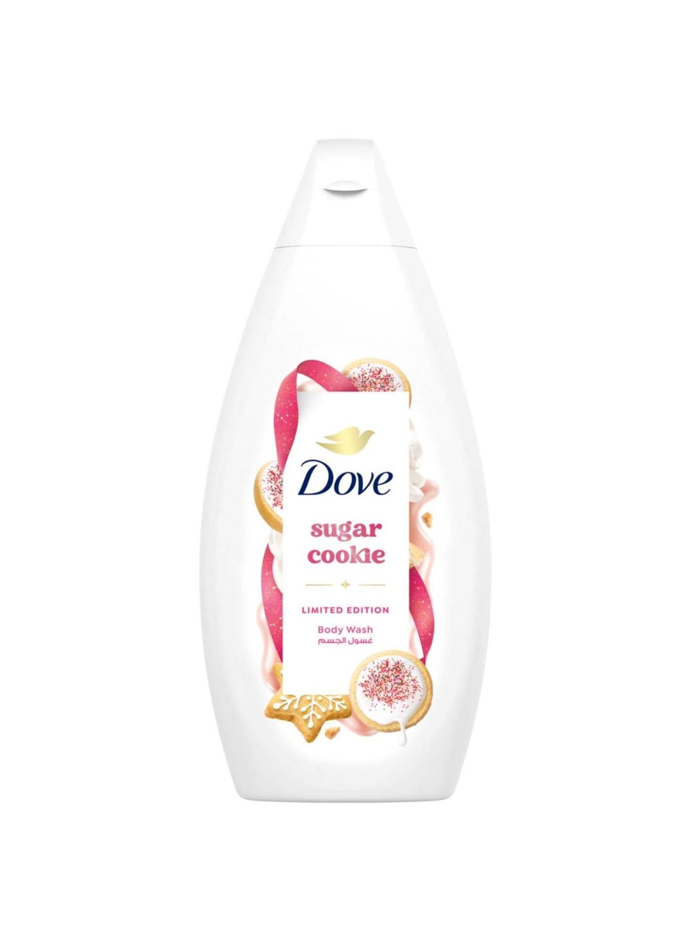 Sugar Cookie Limited Edition Shower Gel and Body Wash with Sweet Cookie Fragrance