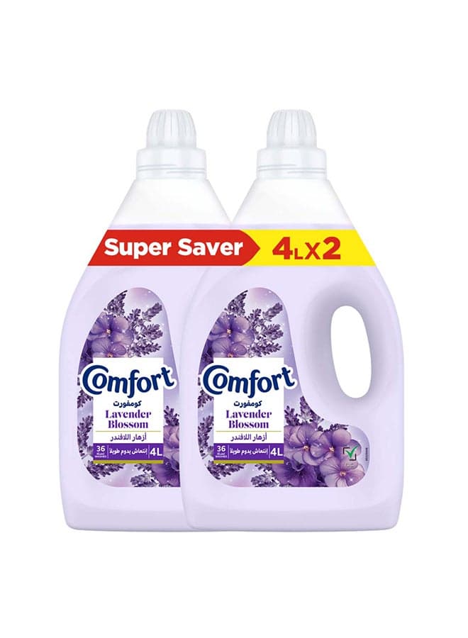 Comfort Fabric Softener, Lavender Blossom, 4L x 2