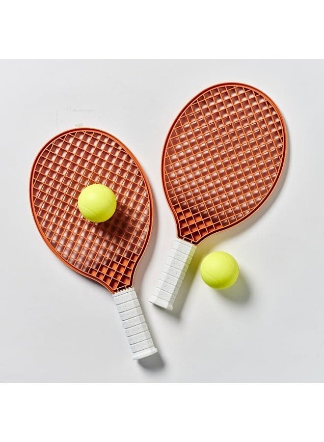 Beach Rackets Tierra Clay – Kids Beach Racket Set, Lightweight Paddle Game for Outdoor Play, Fun Summer Toy for Beach, Poolside, and Backyard