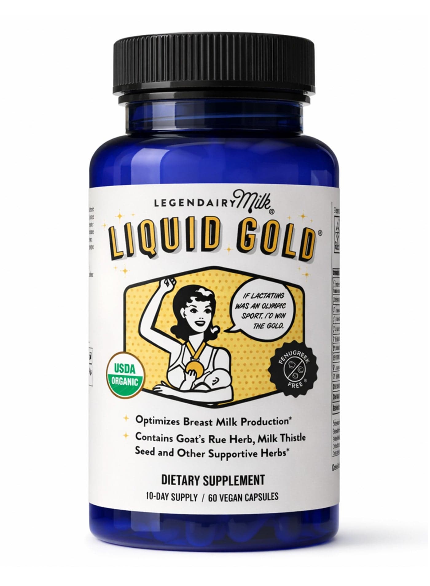 Legendairy Milk, Liquid Gold®, 60 Vegan Capsules