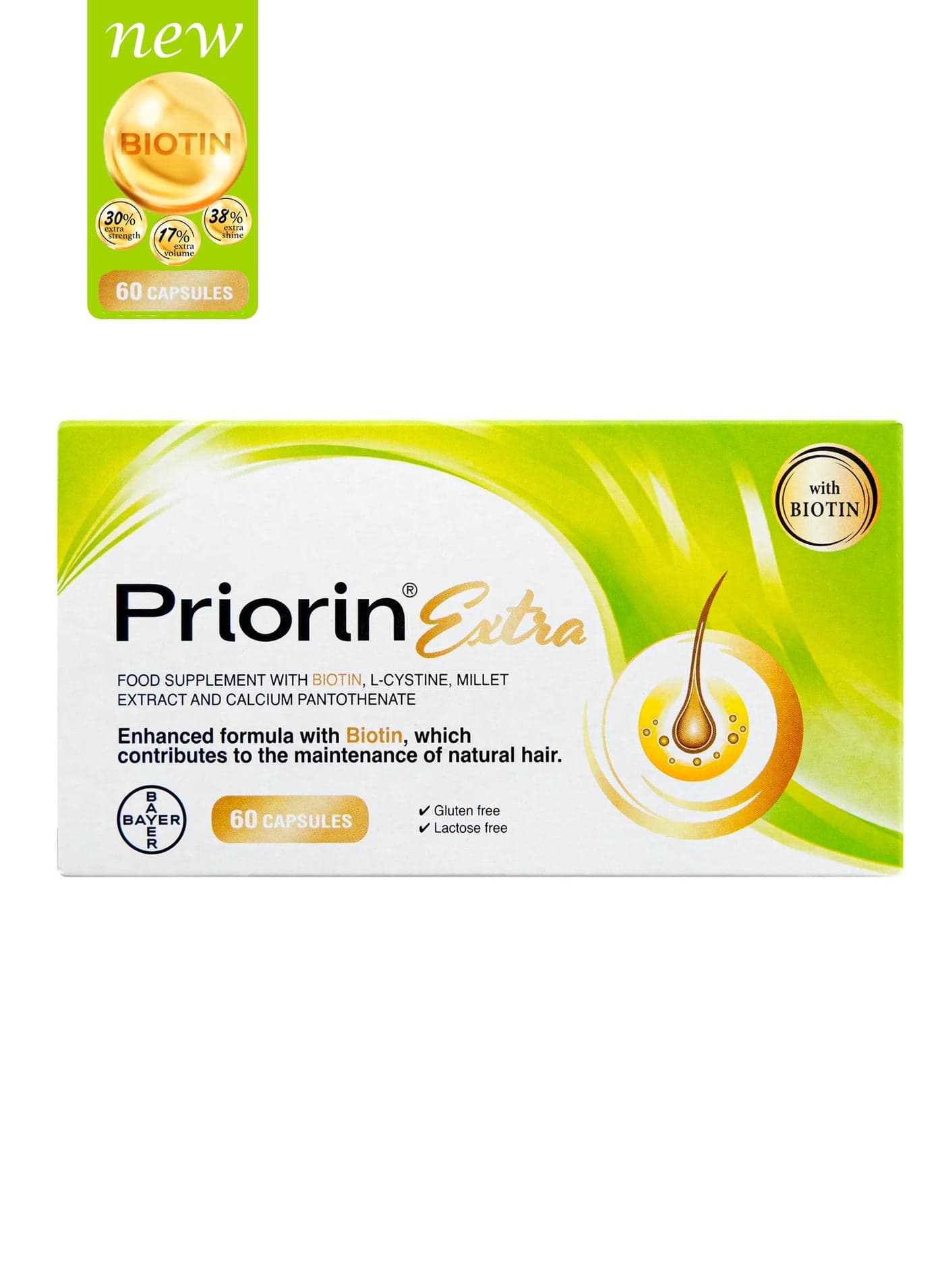 Priorin Extra with Biotin Hair Stimulating and Strengthening Capsules 60 Capsules