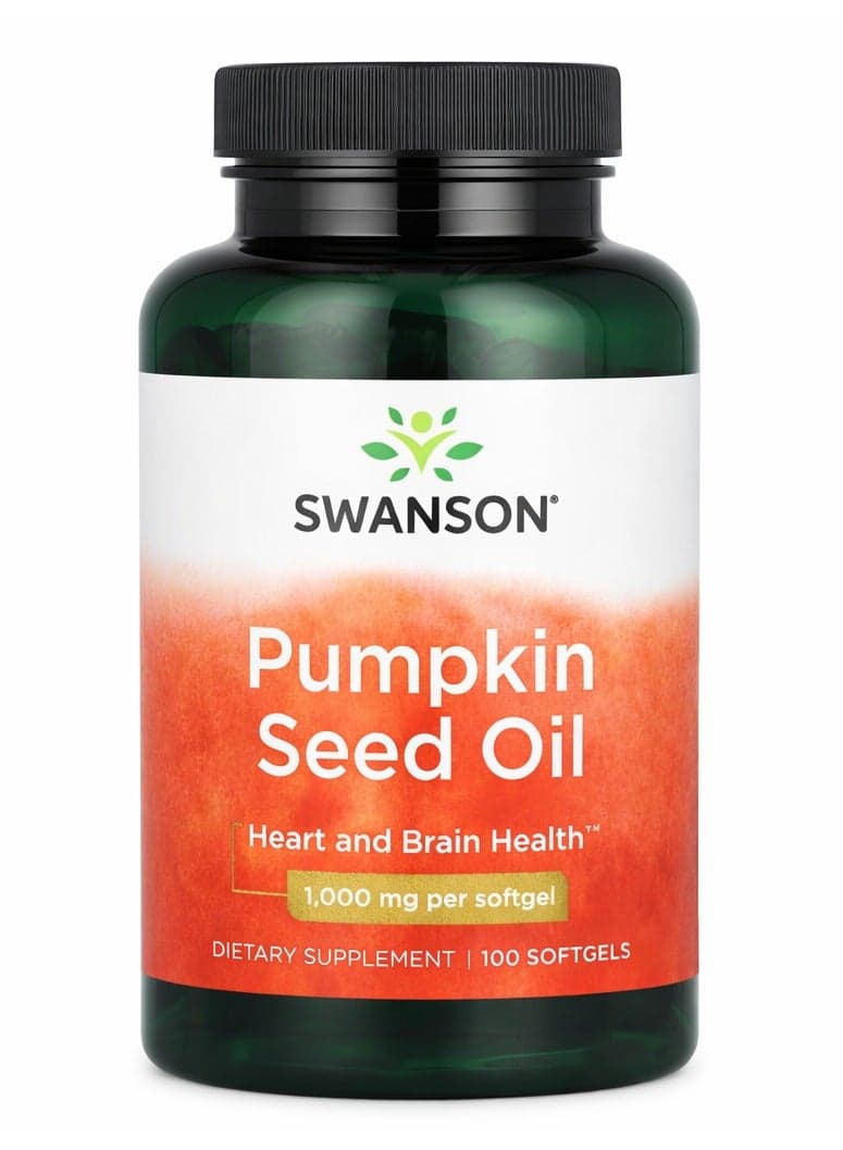 Swanson, Pumpkin Seed Oil, 1,000 mg, 100 Softgels