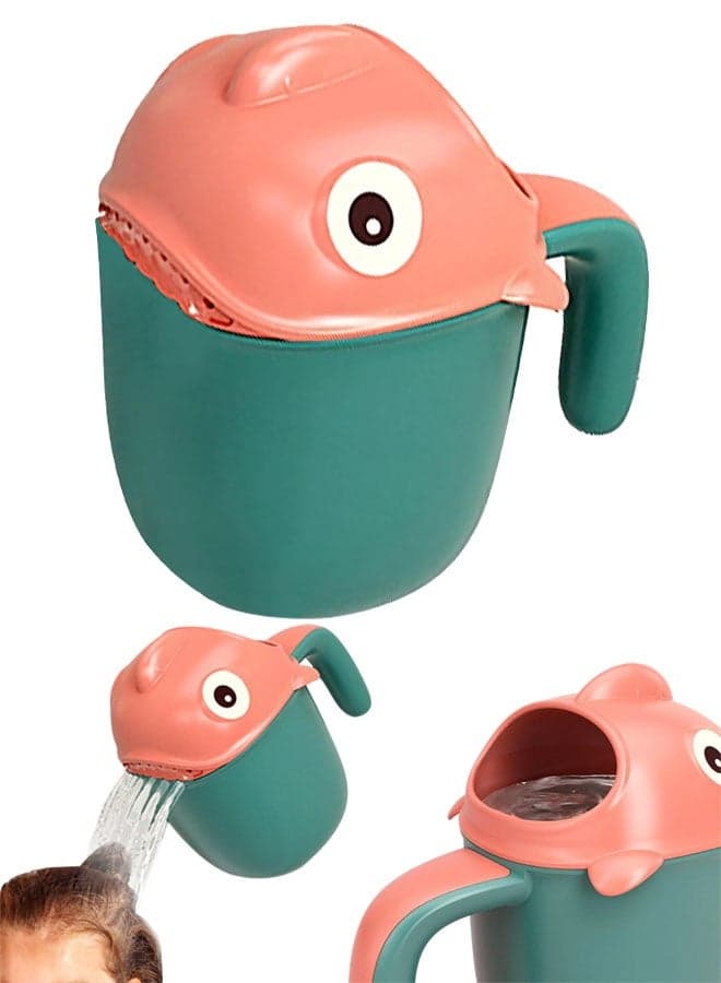 Bath Jug For Baby Washing,Baby Shower Cup, Baby Bath Jug, Baby Bath Shampoo Rinse Cup, Multifunctional Lovely Washing Baby Hair Rinse Cup Rinser Shower Sprinkler
