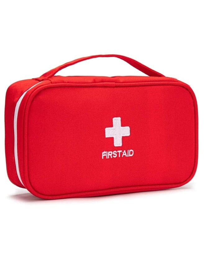 First Aid Bag - First Aid Kit Bag Empty for Home Outdoor Travel Camping Hiking, Mini Empty Medical Storage Bag Portable Pouch